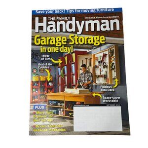 The Family Handyman Magazine September 2013 Tips Tricks Techniques u